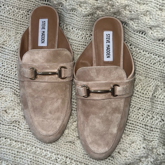 Steve Madden Kandi Loafer, tan, size 6.5, brand new with tag on - Picture 1 of 3